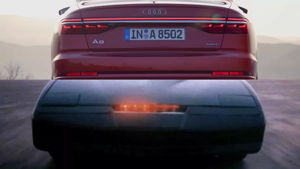 Lampy Audi A8 jak u Kitta z Night Ridera