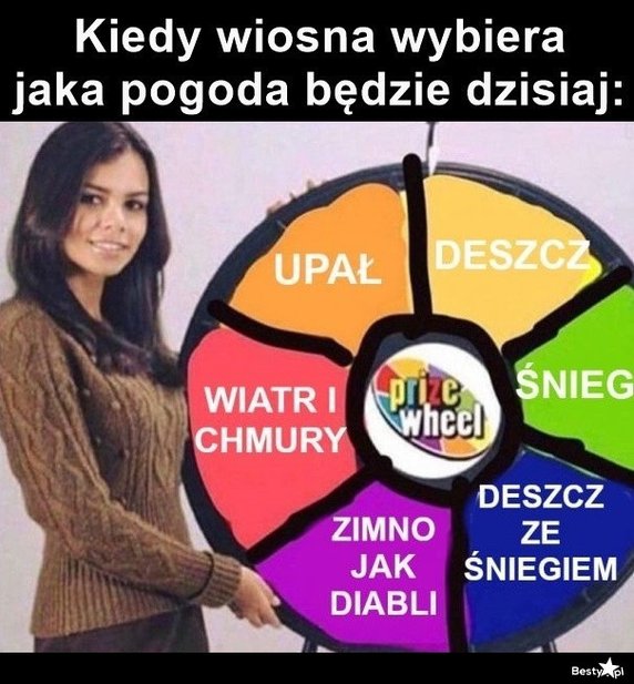 Najlepsze memy o pogodzie w marcu