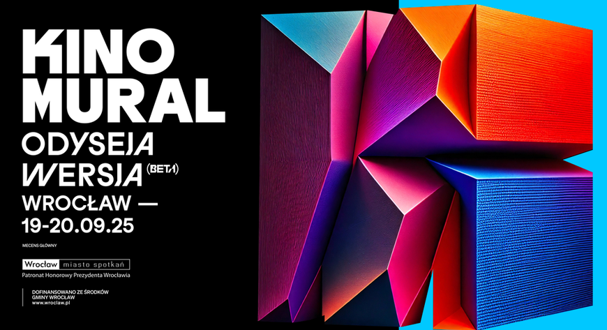 Plakat zapowiadający Kinomural na Nadodrzu