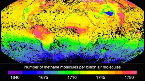 Emisje metanu na świecie. Dane Europejskiej Agencji Kosmicznej dla Uniwersytetu Bremeńskiego