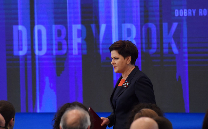 Beata Szydło podsumowuje rok rządu