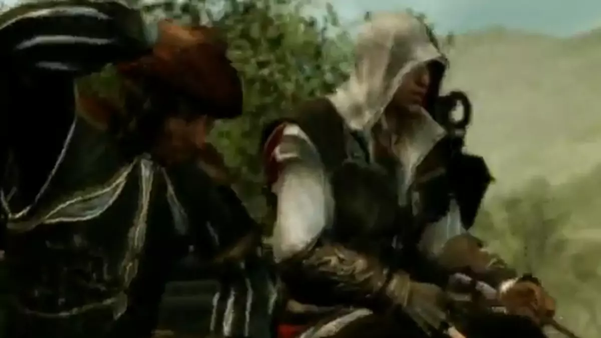 Gameplay z Assassin's Creed 2 - ucieczka powozem przed konnym pościgiem