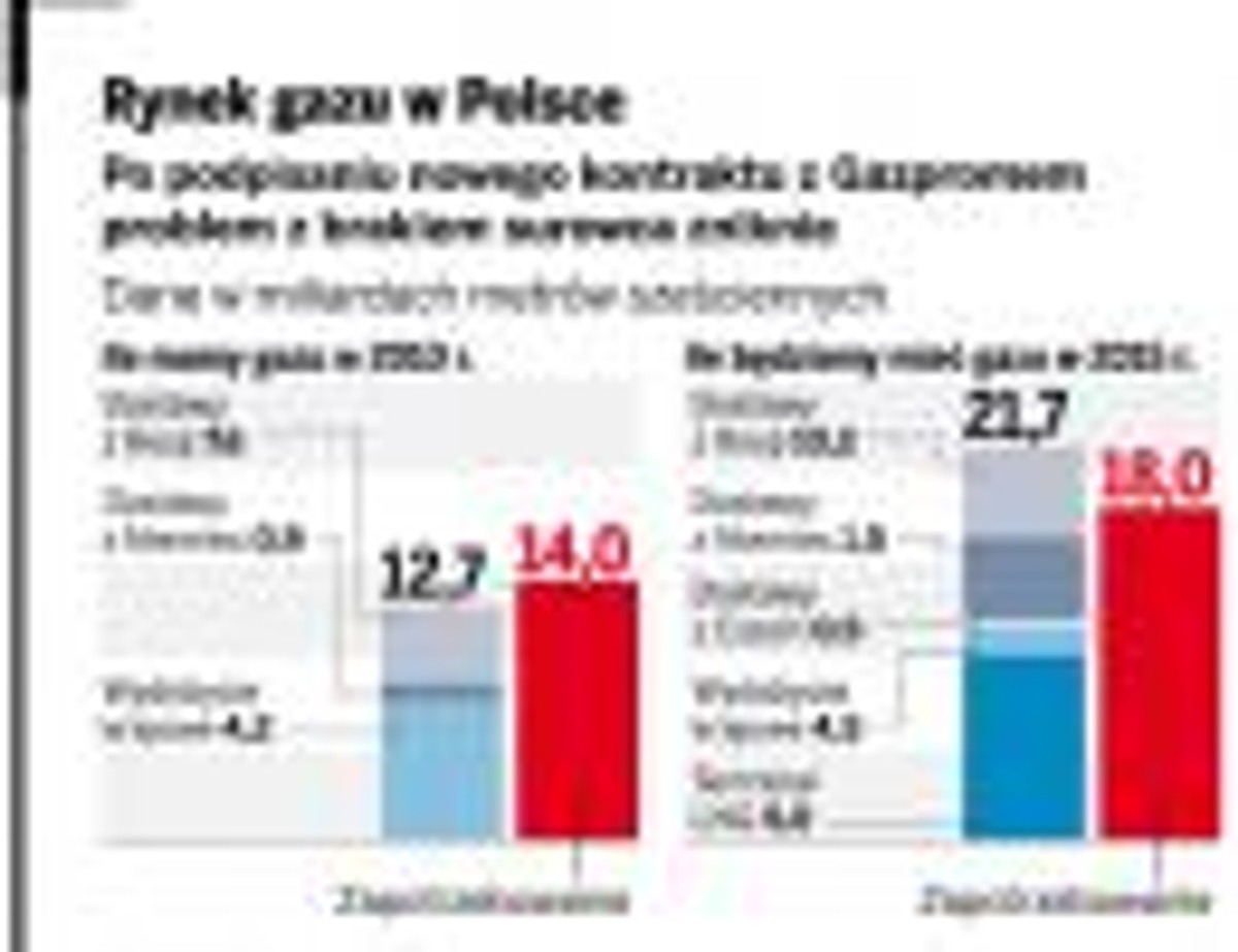 Rynek gazu w Polsce