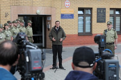 Morawiecki: Białoruś próbuje zdestabilizować sytuację polityczną