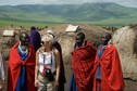 Małgorzata Ostrowska w Tanzanii - safari park Ngorongoro (2010 r.)