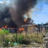 Požar na granici Novog Beograda i Bežanije