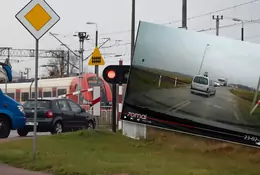 Zaoszczędził trzy minuty. Może zapłacić kilka tys. mandatu [WIDEO]