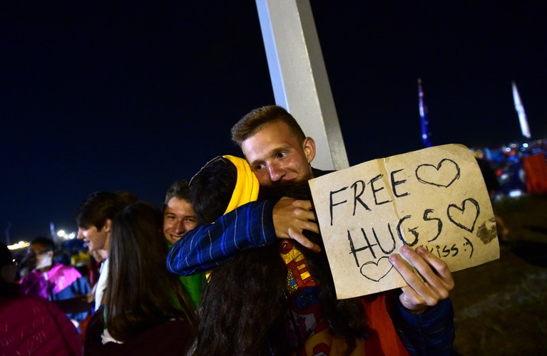 ŚDM: Noc na terenie Campusu Misericordiae w Brzegach