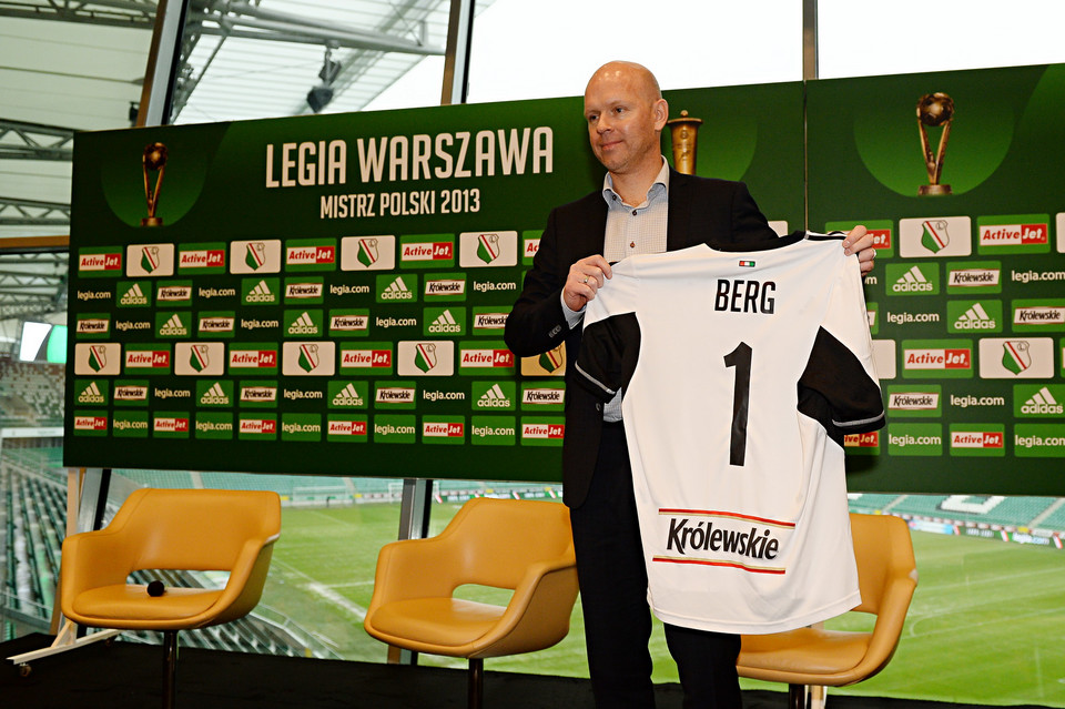 Henning Berg zaprezentowany jako trener Legii Warszawa