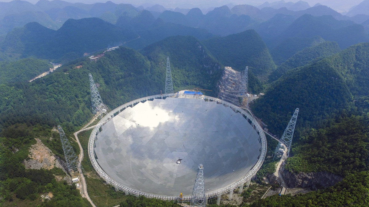 Chiny: otworzono największy radioteleskop na świecie - Wiadomości