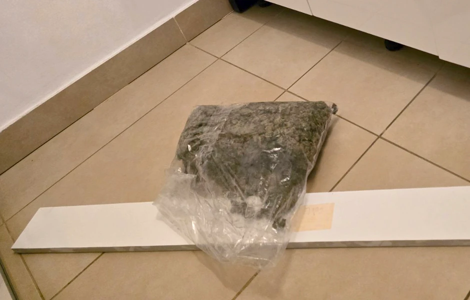 Zaplena 3 kilograma marihuane na Paliluli 