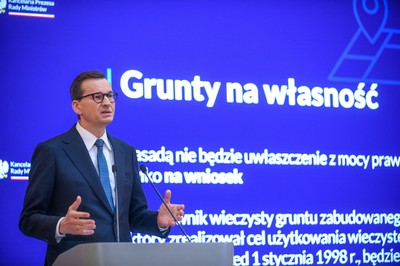 Likwidacja użytkowania wieczystego. Premier: Skorzysta 450 tys. podmiotów