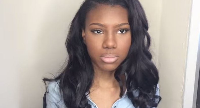 Flawless foundation on dark skin