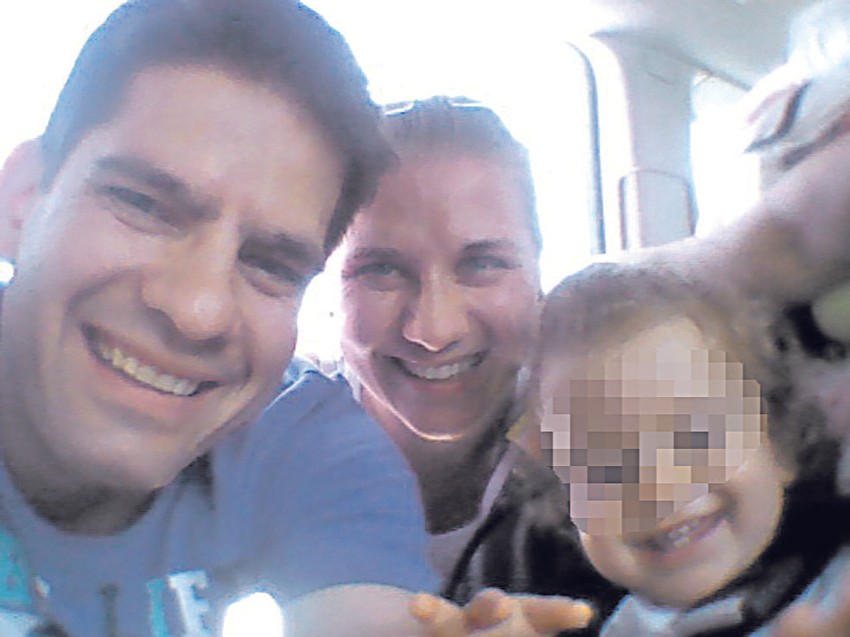 Maša sa roditeljima