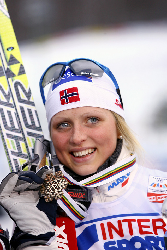 Therese Johaug, norweska biegaczka narciarska, w 2007 roku 