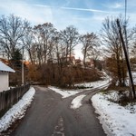 Kuće na selu - ilustracija