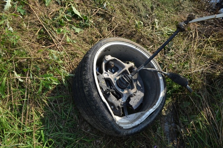 Tyle zostało z lamborghni huracan