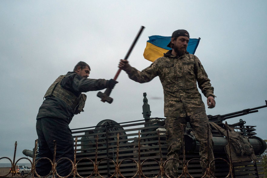 Ukraińska ofensywa pod Chersoniem