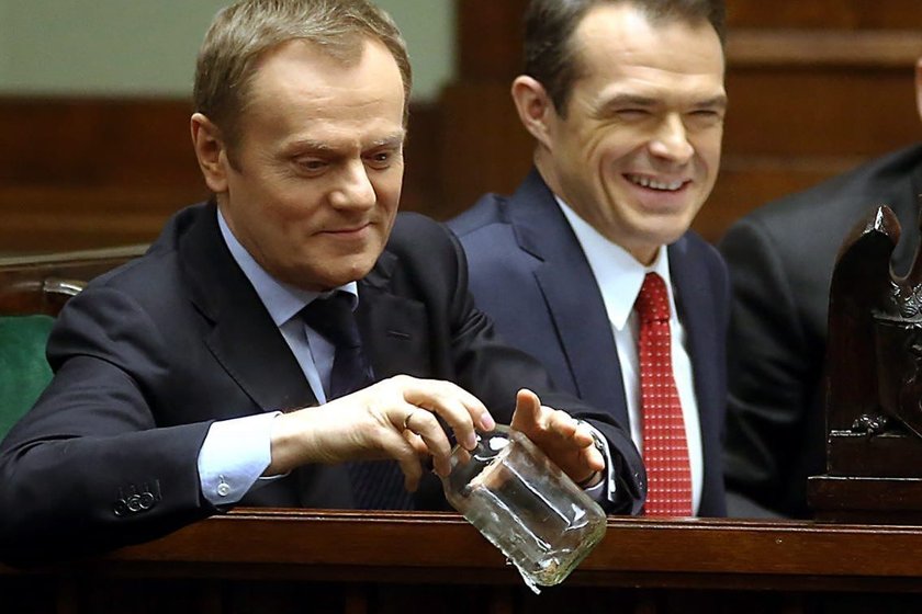 Donald Tusk i Sławomir Nowak