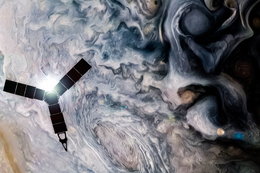 NASA pokazała niesamowite zdjęcia Jowisza zrobione przez sondę wartą 1 mld dol.