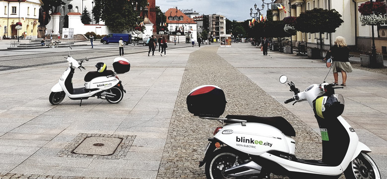 Białystok: sieć elektrycznych skuterów w mieście