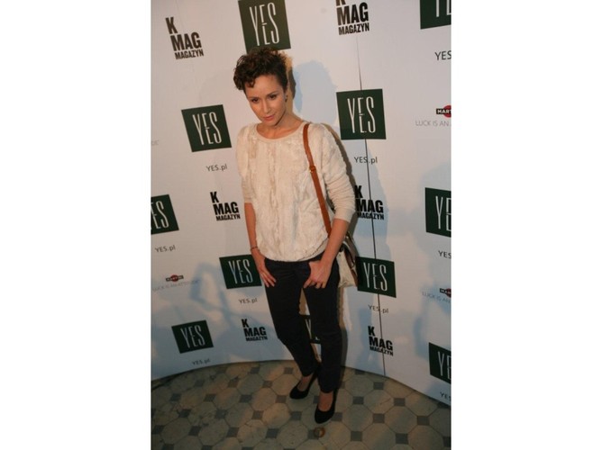 Gwiazdy na 30 urodzinach firmy Yes: Monika Mrozowska.