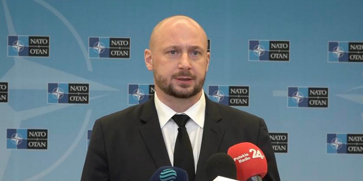 Szef Biura Bezpieczeństwa Narodowego, Jacek Siewiera w siedzibie NATO.