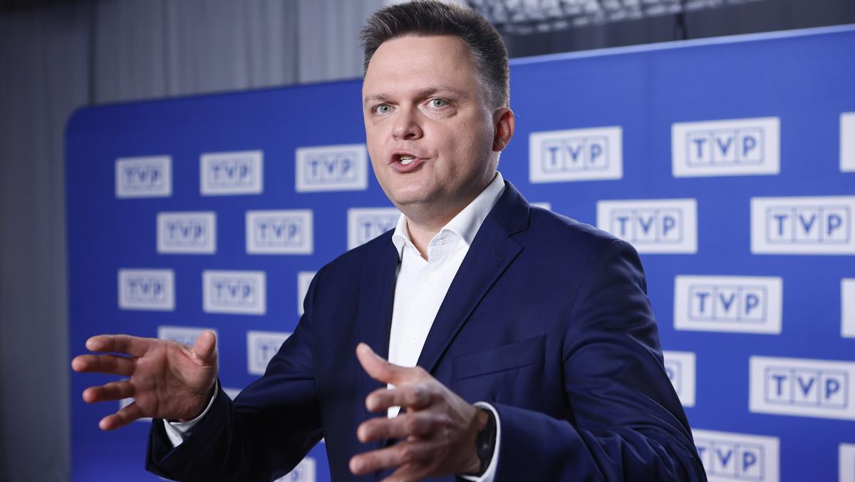 Szymon Hołownia po Debaie Wyborczej w TVP