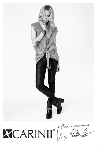 Maja Sablewska w kampanii Carinii jesień/zima 2014/2015