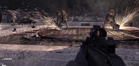 Screen z gry "Call of Duty 4: Modern Warfare"