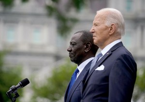 Vilijam Ruto i Džo Bajden