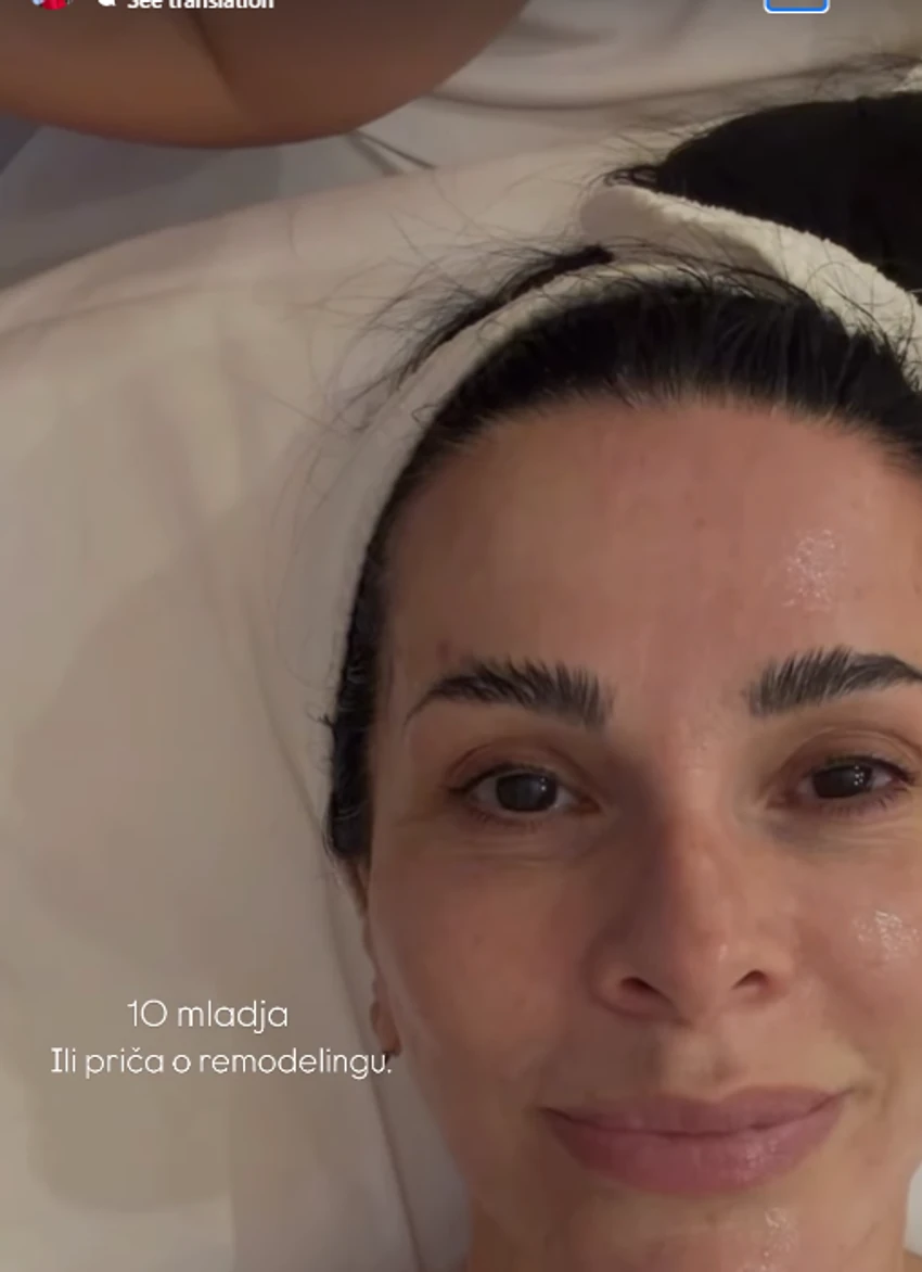 Aleksandra bez trunke šminke