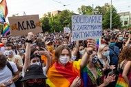 Protest przeciwko zatrzymaniu Margot, Wrocław, 10 sierpnia 2020 r.