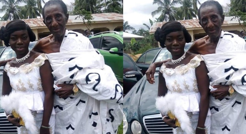 Akua Asabea Gyan gives convincing reason for her marriage to a 97-year-old man