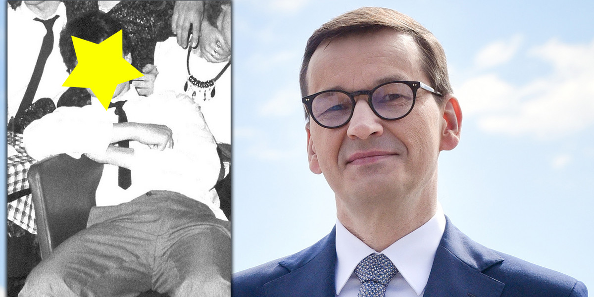 Premier Morawiecki zaskoczył swoim ekstrawaganckim wyglądem. 