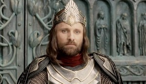 Aragorn in The Lord of the Rings: The Return of the King.