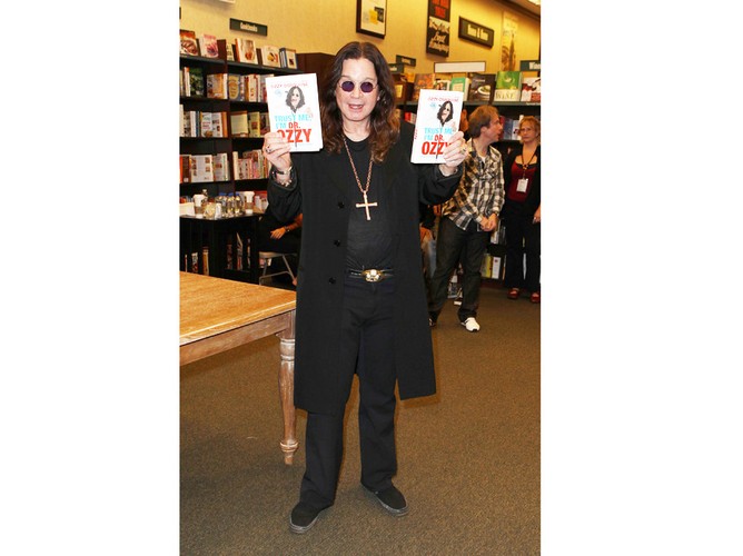 Ozzy Osbourn podczas promocji swojej autobiografii
