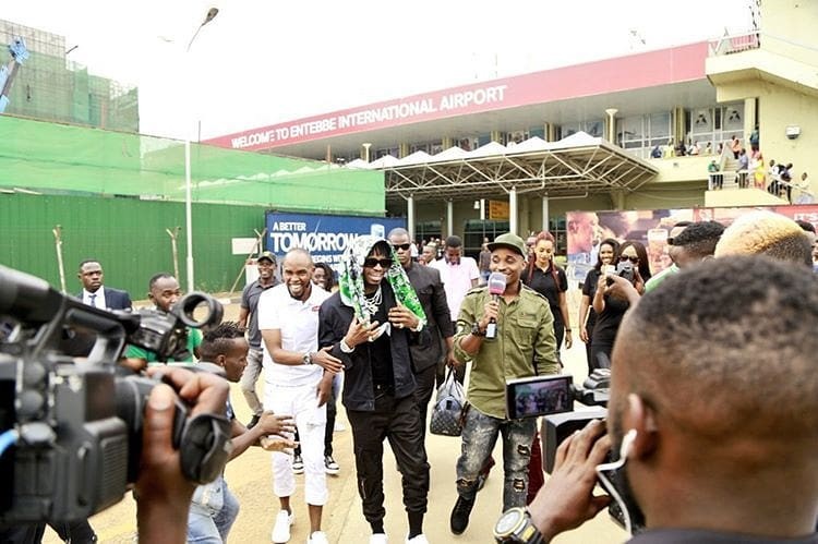 Diamond Platnumz in Uganda