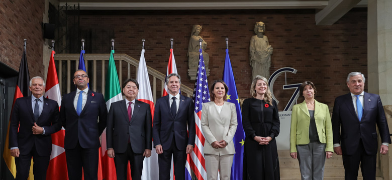 Spotkanie szefów MSZ krajów G7. Padła ważna deklaracja w sprawie Ukrainy