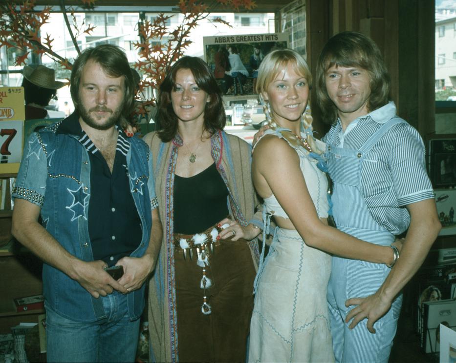 ABBA: Ilyenek voltak fénykorukban, de most...! Fotó: Getty Images