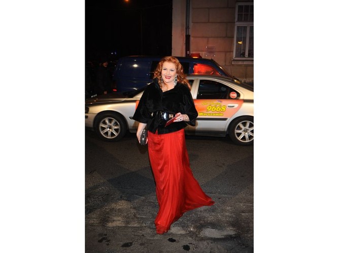 Marta Grycan na 'Różach Gali'.