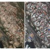 Plaja Grande, posle zemljotresa i pre zemljotresa