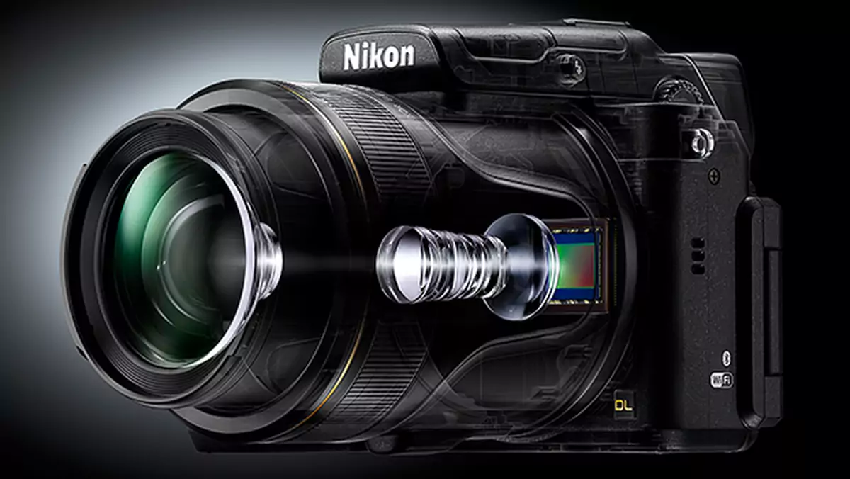 Nikon DL - nowa seria aparatów kompaktowych z 1-calową matrycą