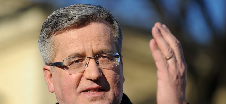 Komorowski odpowiada Moskwie. "Nie może być współpracy na warunkach, które dyktuje Rosja"