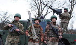 kolumbijski ochotnik twierdzi, że został porwany przez armię ukrainy.