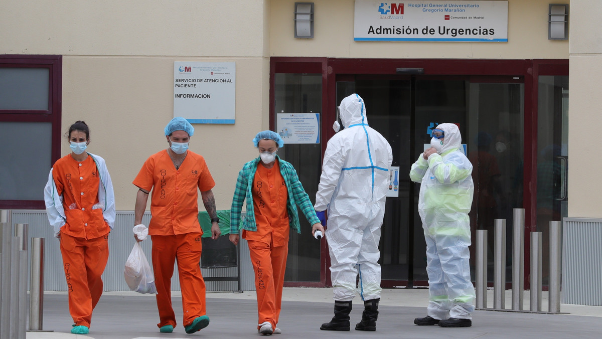 Koronawirus. Hiszpania: liczba zgonów na koronawirusa wzrosła o 812