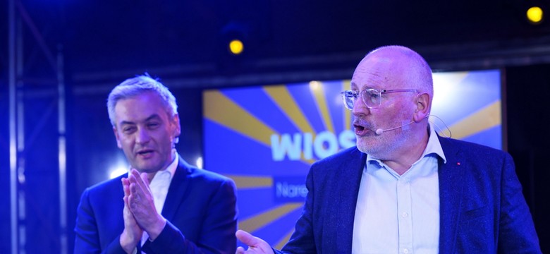 Politico: Socjalista Timmermans kusi Biedronia, bo liczy w eurowyborach na sukces lewicowej koalicji