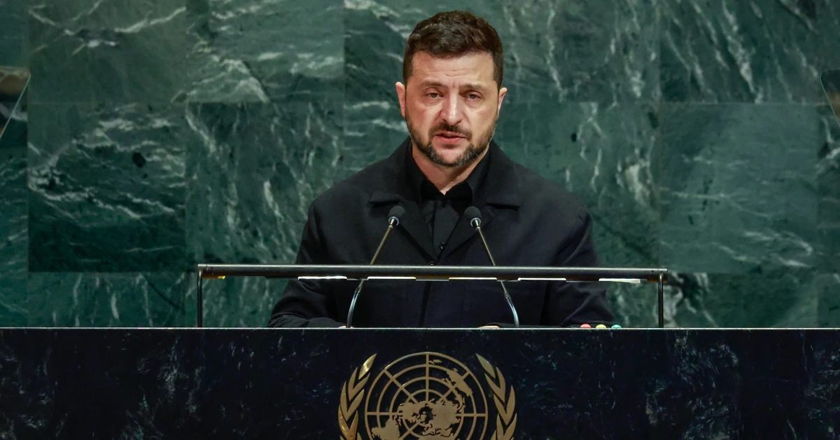 Zełenski w ONZ wskazuje na Polskę. "Członkostwo w NATO nie gwarantuje bezpieczeństwa"