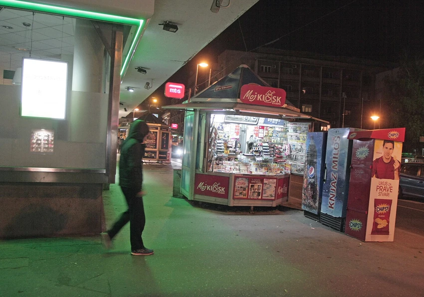 Trafika kod koje se dogodio incident