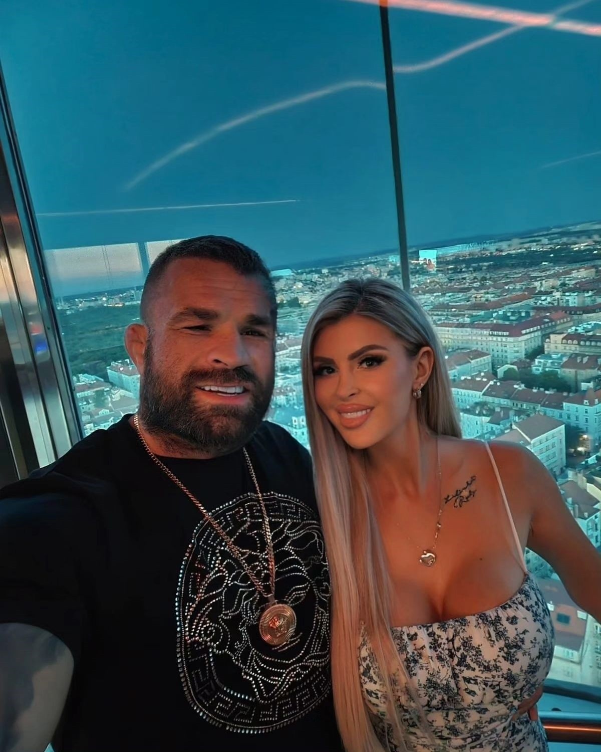 Karlos "Terminátor" Vémola s manželkou Lelou.